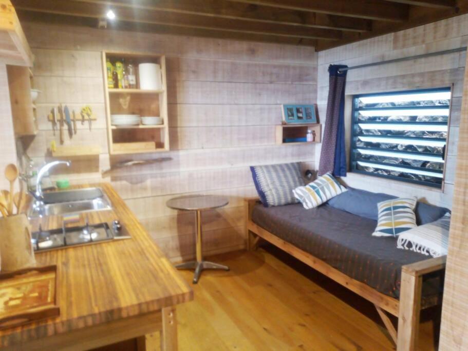 Bungalow Ecologique Avec Toilettes Seches Leu Kabanon Vue Mer سان لوي المظهر الخارجي الصورة